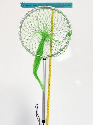 Wholesale price for 40CM scoop net, 60CM mesh depth, 40CM/nylon net, 50 pieces.